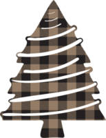 buffel pläd jul träd ornament ClipArt png
