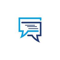 Speech bubble icon vector illustration