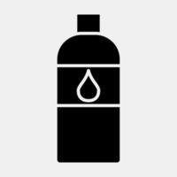 Icon water. Day of the dead celebration elements. Icons in glyph style. Good for prints, posters, logo, party decoration, greeting card, etc. vector