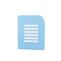 Illustration Vector Graphic of File Folder Icon 3D png