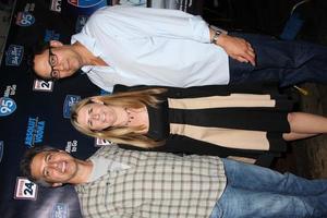 LOS ANGELES - MAY 31 - Ray Romano, Tom Caltabiano, Guests celebrating the DVD release of 95 Miles to Go at Baby Blues BBQ Resturant on May 31, 2012 in Hollywood, CA photo