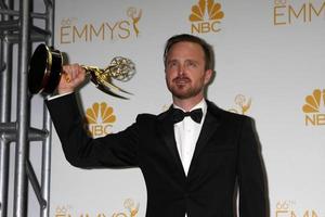 LOS ANGELES - AUG 25 - Aaron Paul at the 2014 Primetime Emmy Awards - Press Room at Nokia Theater at LA Live on August 25, 2014 in Los Angeles, CA photo