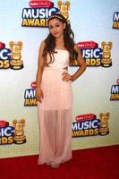 LOS ANGELES - APR 27 - Ariana Grande arrives at the Radio Disney Music Awards 2013 at the Nokia Theater on April 27, 2013 in Los Angeles, CA photo