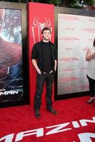 LOS ANGELES - JUN 28 - Phillip Phillips arrives at the The Amazing Spider-Man Premiere at Village Theater on June 28, 2012 in Westwood, CA photo