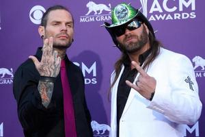 LOS ANGELES - APR 1 - Jeff Hardy, James Storm at the 47th Annual Academy Of Country Music Awards at the MGM Garden Arena on April 1, 2012 in Las Vegas, NV photo