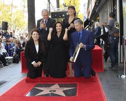 LOS ANGELES - APR 3  Les Moonves, Patty Jenkins, Official, Lynda Carter, Leron Gubler at the Lynda Carter Star Ceremony on the Hollywood Walk of Fame on April 3, 2018 in Los Angeles, CA photo