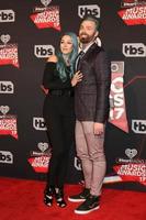 LOS ANGELES - MAR 5   Kristen Leanne, Ryan Morgan at the 2017 iHeart Music Awards at Forum on March 5, 2017 in Los Angeles, CA photo