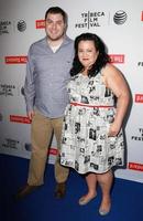 LOS ANGELES - MAR 23 - Andrew Carlberg, Jenelle Riley at the 2015 Tribeca Film Festival Official Kick-off Party at the The Standard on March 23, 2015 in West Hollywood, CA photo