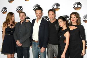 LOS ANGELES - JAN 14 - Michelle Stafford, Billy Miller, Jason Thompson, William deVry, Kelly Monaco, Nancy Lee Grahn at the ABC TCA Winter 2015 at a The Langham Huntington Hotel on January 14, 2015 in Pasadena, CA photo