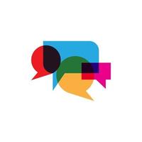 Speech bubble icon vector illustration