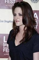 LOS ANGELES - JUN 21 - Kristen Stewart arriving at A Better Life World Premiere Gala Screening t the 2011 Los Angeles Film Festival at Regal Cinemas L.A. LIVE on June 21, 2011 in Los Angeles, CA photo