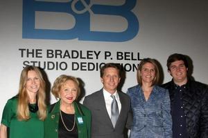 LOS ANGELES - JAN 14 - Lauralee Bell, Lee Phillip Bell, Bradley P. Bell, Colleen Bell, Chasen Bell as the Bold and Beautiful Celebrates 7000th Show at a CBS Television City on January 14, 2015 in Los Angeles, CA photo