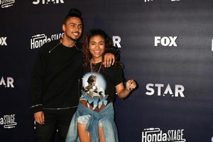 LOS ANGELES - MAR 14 - Quincy Brown, Paige Hurd at the Honda Stage An Exclusive Evening with STAR at iHeart Theater on March 14, 2017 in Burbank, CA photo