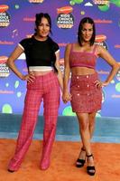 LOS ANGELES - APR 9 - Nikki Bella, Brie Bella at the 2022 Kids Choice Awards at Barker Hanger on April 9, 2022 in Santa Monica, CA photo