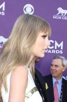 LAS VEGAS - APR 1 - Taylor Swift arrives at the 2012 Academy of Country Music Awards at MGM Grand Garden Arena on April 1, 2010 in Las Vegas, NV photo