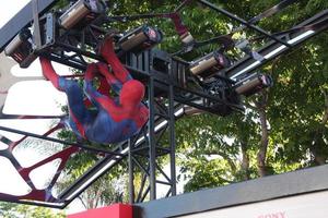 LOS ANGELES - JUN 28 - Atmosphere - Spider-Man Character arrives at the The Amazing Spider-Man Premiere at Village Theater on June 28, 2012 in Westwood, CA photo