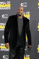 LOS ANGELES - FEB 18 - Shaquille O Neal at the 2012 Cartoon Network Hall of Game Awards at the Barker Hanger on February 18, 2012 in Santa Monica, CA photo