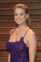 LOS ANGELES - MAR 2 - Alice Eve at the 2014 Vanity Fair Oscar Party at the Sunset Boulevard on March 2, 2014 in West Hollywood, CA photo