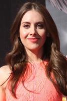 LOS ANGELES - FEB 1 - Alison Brie at the Lego Movie Premiere at Village Theater on February 1, 2014 in Westwood, CA photo