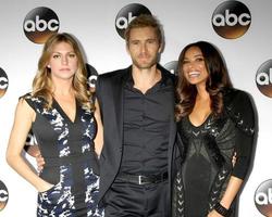 LOS ANGELES - JAN 14 - Jes Macallan, Brett Tucker, Rochelle Aytes at the ABC TCA Winter 2015 at a The Langham Huntington Hotel on January 14, 2015 in Pasadena, CA photo