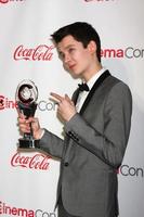 LAS VEGAS - APR 18 - Asa Butterfield in the CinemaCon Big Scrren Achievement Awards press room at the Caesars Palace on April 18, 2013 in Las Vegas, NV photo