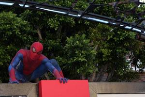 LOS ANGELES - JUN 28 - Atmosphere - Spider-Man Character arrives at the The Amazing Spider-Man Premiere at Village Theater on June 28, 2012 in Westwood, CA photo