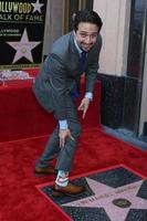 los angeles - 30 de noviembre lin-manuel miranda en la ceremonia de la estrella lin-manuel miranda en el paseo de la fama de hollywood el 30 de noviembre de 2018 en los angeles, ca foto