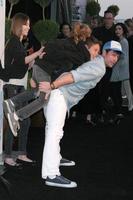 LOS ANGELES - APR 13 - Michael Muhney, with son Dylan and daughter Ella arriving at the 16th Los Angeles Antiques Show Opening Night Gala to benefit PS Arts at Barker Hanger on April 13, 2011 in Santa Monica, CA photo