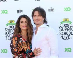 LOS ANGELES - SEP 8 - Nikki Reed, Ian Somerhalder at the EIF Presents - XQ Super School Live at the Barker Hanger on September 8, 2017 in Santa Monica, CA photo