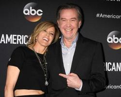 LOS ANGELES - FEB 28 - Felicity Huffman, Timothy Hutton at the American Crime Premiere Screening at the The Theatre at Ace Hotel on February 28, 2015 in Los Angeles, CA photo