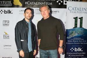 LOS ANGELES - SEP 25 - Matthew Ya-Hsiung Balzer, Bill Sage at the 2021 Catalina Film Fest - Saturday Gala Red Carpet, at the Avalon Casino on September 25, 2021 in Avalon, CA photo