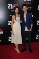 LOS ANGELES - MAR 13 - Brandon and Savannah arrives at the 21 Jump Street Premiere at the Graumans Chinese on March 13, 2012 in Los Angeles, CA photo