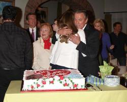 LOS ANGELES - MAR 4 - Ashley Millan, Eric Braeden at the Melody Thomas Scott Celebrates 35 Years at the Young and the Restless at CBS Television City on March 4, 2014 in Los Angeles, CA photo