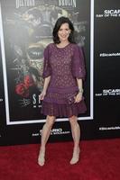 LOS ANGELES - JUN 26 - Perrey Reeves at the Sicario - Day Of The Soldado Premiere at the Village Theater on June 26, 2018 in Westwood, CA photo