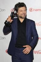 LOS ANGELES - MAR 27 - Andy Serkis at the CinemaCon 2014 Awards Gala at Caesars Palace on March 27, 2014 in Las Vegas, NV photo