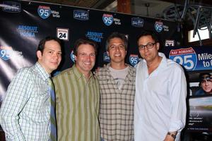 LOS ANGELES - MAY 31 - Ray Romano, Tom Caltabiano, Guests celebrating the DVD release of 95 Miles to Go at Baby Blues BBQ Resturant on May 31, 2012 in Hollywood, CA photo