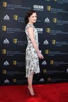 los angeles - 17 de septiembre - elizabeth mcgovern llega a la novena fiesta anual de té bafta los angeles tv en el hotel l ermitage beverly hills el 17 de septiembre de 2011 en beverly hills, ca foto