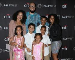 LOS ANGELES - SEP 14 - Peter Saji, Family at the PaleyFest Fall TV Previews - ABC at the Paley Center for Media on September 14, 2019 in Beverly Hills, CA photo