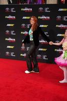 LOS ANGELES - MAR 11 - Angie Everhart at the Muppets Most Wanted - Los Angeles Premiere at the El Capitan Theater on March 11, 2014 in Los Angeles, CA photo