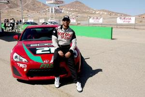 LOS ANGELES - MAR 15 - Corbin Bleu at the Toyota Grand Prix of Long Beach Pro-Celebrity Race Training at Willow Springs International Speedway on March 15, 2014 in Rosamond, CA photo