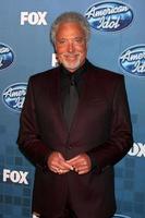 LOS ANGELES - MAY 25 - Tom Jones
 in the 2011 American Idol FInale Press Room at Nokia at LA Live on May 25, 2011 in Los Angeles, CA photo