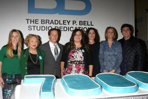 LOS ANGELES - JAN 14 - Lauralee Bell, Lee Phillip Bell, Bradley P. Bell, Anjelica McDaniel, Cynthia J. Popp, Colleen Bell, Chasen Bell as the Bold and Beautiful Celebrates 7000th Show at a CBS Television City on January 14, 2015 in Los Angeles, CA photo