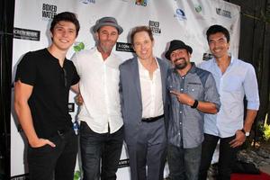 LOS ANGELES - JUL 29 - Mateus Ward, Jamie McShane, Raphael Sbarge, Lombardo Boyar, Ian Anthony Dale at the A Concrete River Premiere at the Laemmle NoHo 7 on July 29, 2015 in North Hollywood, CA photo