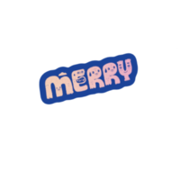 Lettering, fond. Merry Christmas. png