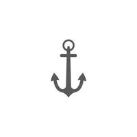 Anchor icon Logo Template vector