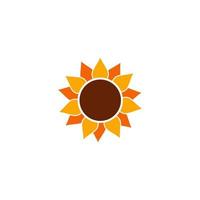 sunflower vector icon design