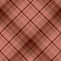 Seamless pattern in interesting cozy brick red colors for plaid, fabric, textile, clothes, tablecloth and other things. Vector image. 2