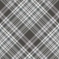 Seamless pattern in interesting great gray colors for plaid, fabric, textile, clothes, tablecloth and other things. Vector image. 2