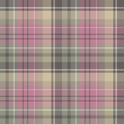 Seamless pattern in interesting pink, beige and light and dark gray colors for plaid, fabric, textile, clothes, tablecloth and other things. Vector image.