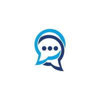 Speech bubble icon vector illustration